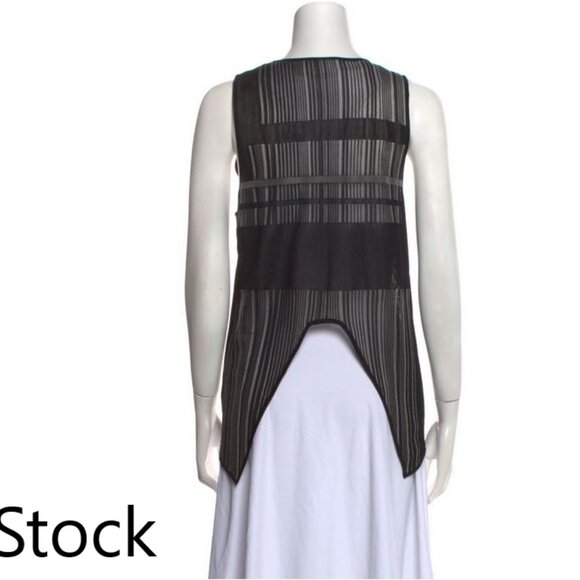 Helmut Lang Sando Scoop Neck Tank, sz Large - Picture 4 of 13